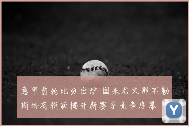 意甲首轮比分出炉 国米尤文那不勒斯均有斩获揭开新赛季竞争序幕